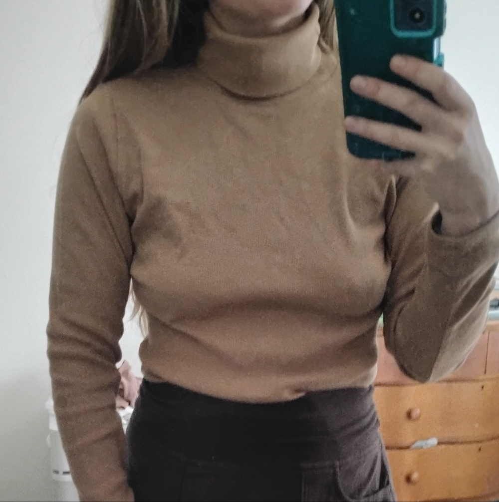 Handmade Organic Cotton Turtleneck